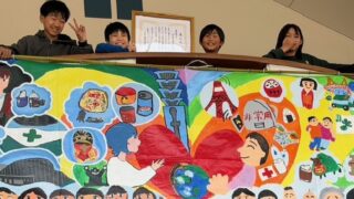 受賞】3/17 赤穂市立原小学校で「財団特別賞」の表彰式が行われました